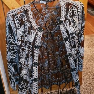 lace jacket simply gorgeous large
